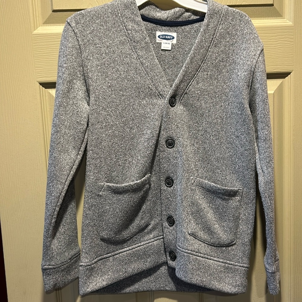 Boys sweater size L 10/12